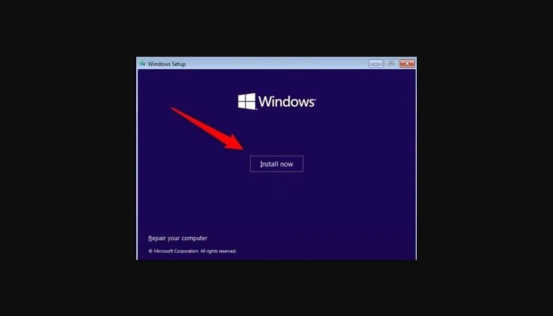 Comment installer Windows 11 avec une clé USB Comment installer Windows 11 avec clé USB ? Image de divulgation étape par étape à partir de la clé USB. Procédure 02