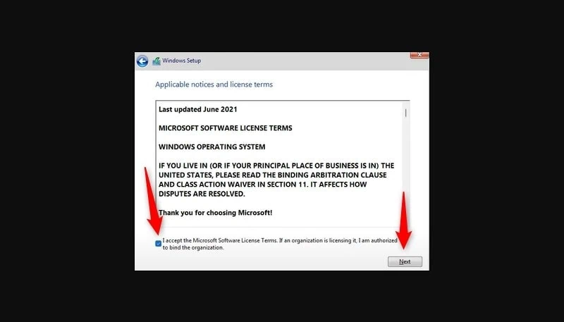 Comment installer Windows 11 avec une clé USB Comment installer Windows 11 avec clé USB ? Image de divulgation étape par étape à partir de la clé USB. Procédure 05