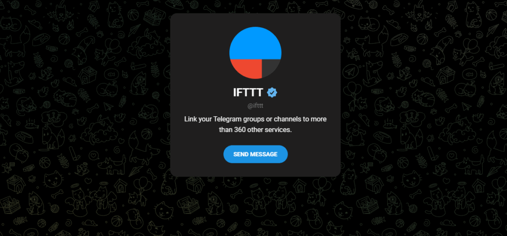 Um bom exemplo de bot de automação, o ifttt serve como lista de consequências
