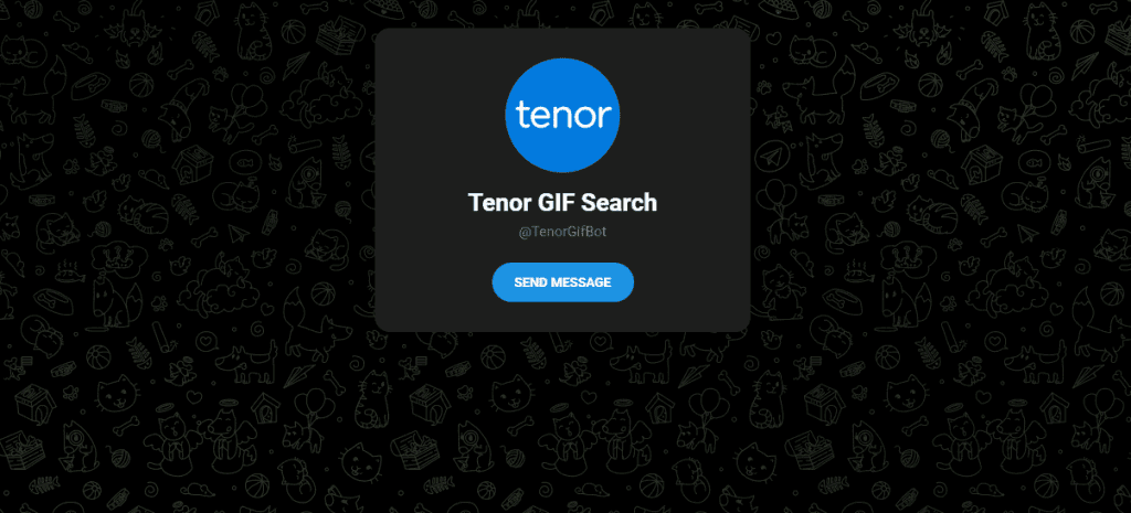 Conheça 31 bots do telegram pra facilitar o seu dia a dia O site de gifs tenor é um dos mais completo e seu bot é ótimo para quem quer ter mais reações