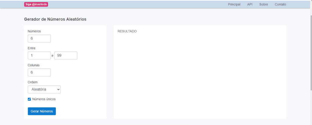 Hasilkan nomor mega-sena dan permainan lotre kotak penghasil angka acak