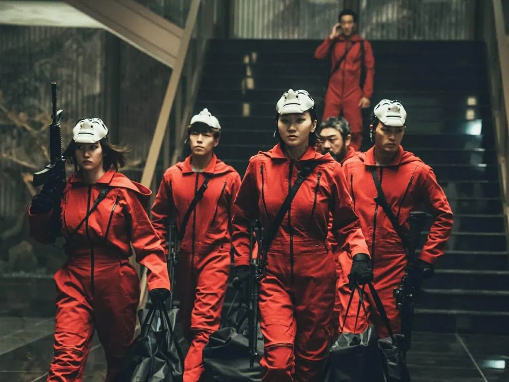 La casa de papel korea, 모든 곳의 모든 것을 한 번에 그리고 다른 다중 우주 - showmecast #97 Showmecast 97, 한국 종이 하우스를 토론에 초대합니다.
