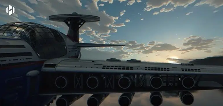 Conheça o hotel voador que pode ficar anos sem pousar e acomodar até 5 mil hóspedes Conheça o hotel voador que pode ficar anos sem pousar e acomodar até 5 mil hóspedes. Com piscinas, restaurantes, teatros e até mesmo shopping center, sky cruise pode representar uma revolução no turismo; conheça os detalhes do projeto