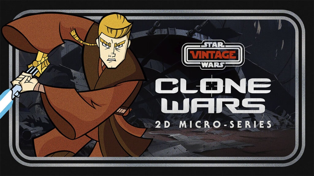 Star wars vintage: clone wars 2d micro-series