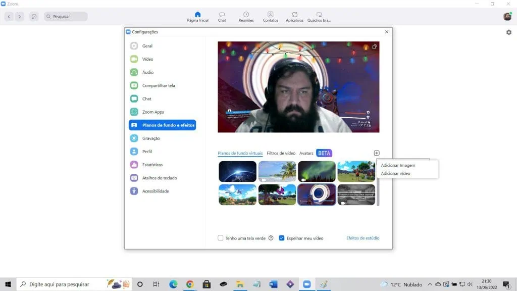 16 טיפים לשיפור פגישות בזום תמונה של איך לשנות רקע