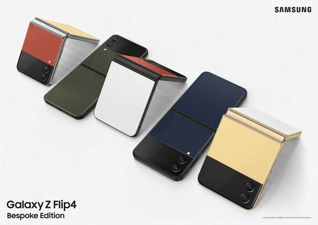 Galaxy z flip4 dan z fold4 tiba di Brasil mulai dari R$6 Galaxy z flip4 edisi khusus