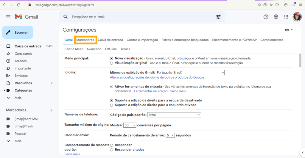 Como recuperar e-mails excluídos do gmail Não consigo achar a lixeira do gmail, e agora?