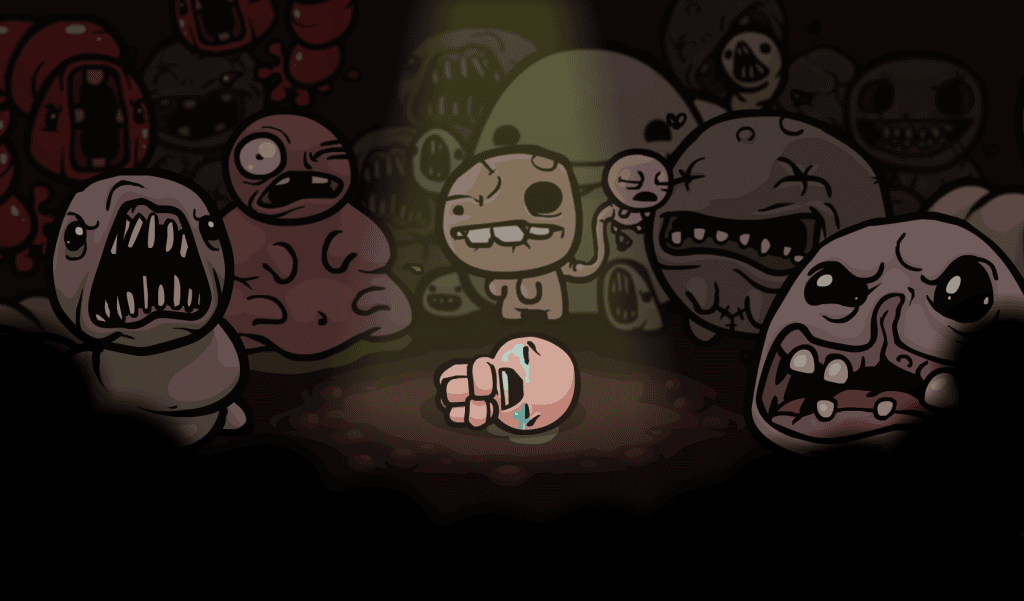 Os 15 melhores jogos roguelike já produzidos Screenshot ilustrativo de the binding of isaac.