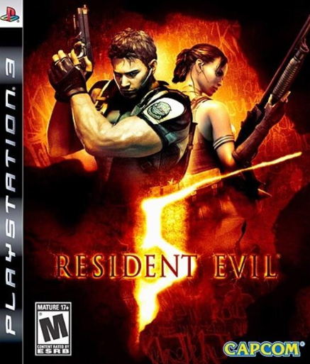 Capa para PlayStation 3 de Resident Evil 5