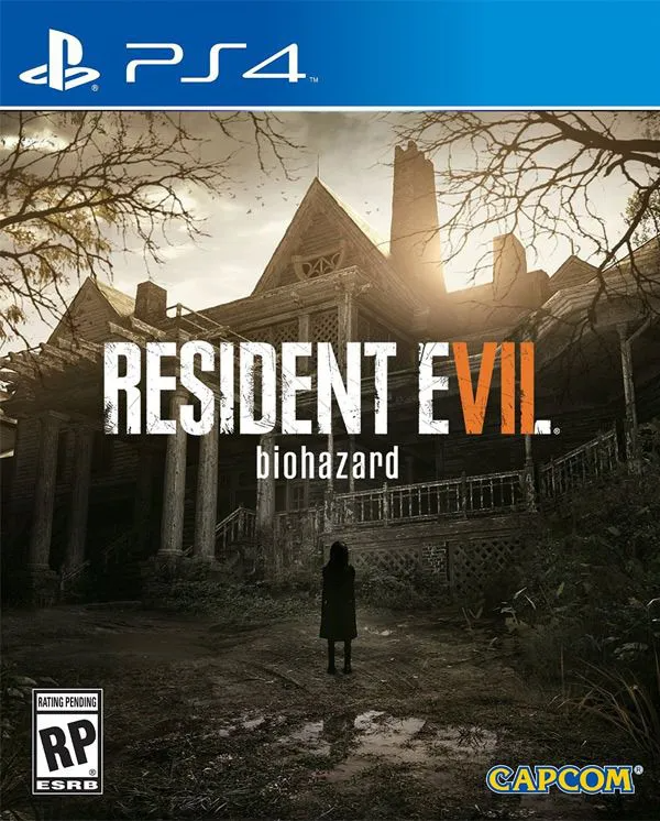 Playstation 4 cover for resident evil 7: biohazard