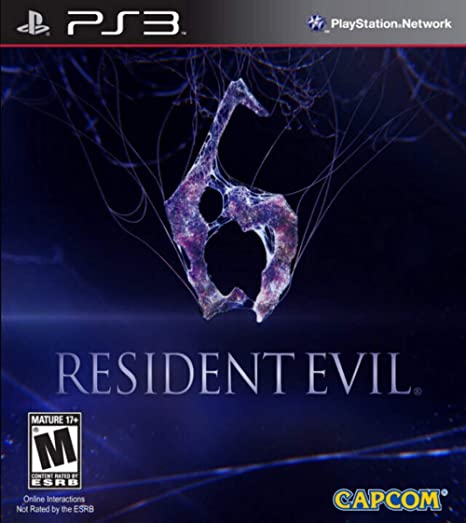 Cover for playstation 3 by resident evil 6.
