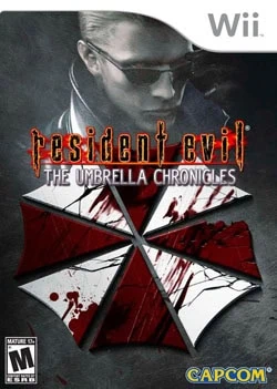 Quel est le meilleur jeu pour connaître et jouer à Resident Evil ? Couverture Wii pour Resident Evil : The Umbrella Chronicles.