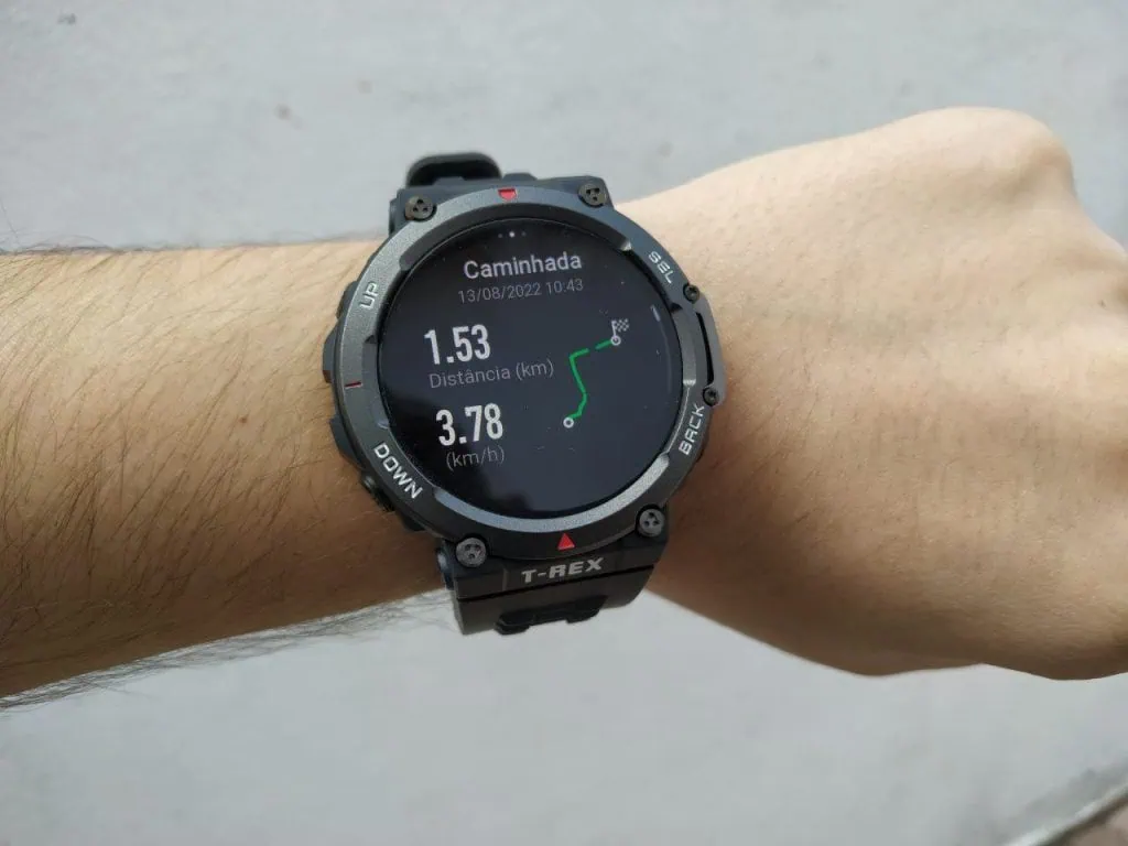 Anmeldelse: amazfit t-rex 2, voldsomt tøff Detaljer om en fottur i amazfit t-rex 2