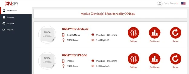 xnspy monitoring app biedt nieuwe functies De eerste indruk van xnspy
