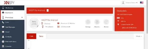 xnspy monitoring app biedt nieuwe functies nieuw kleurenthema