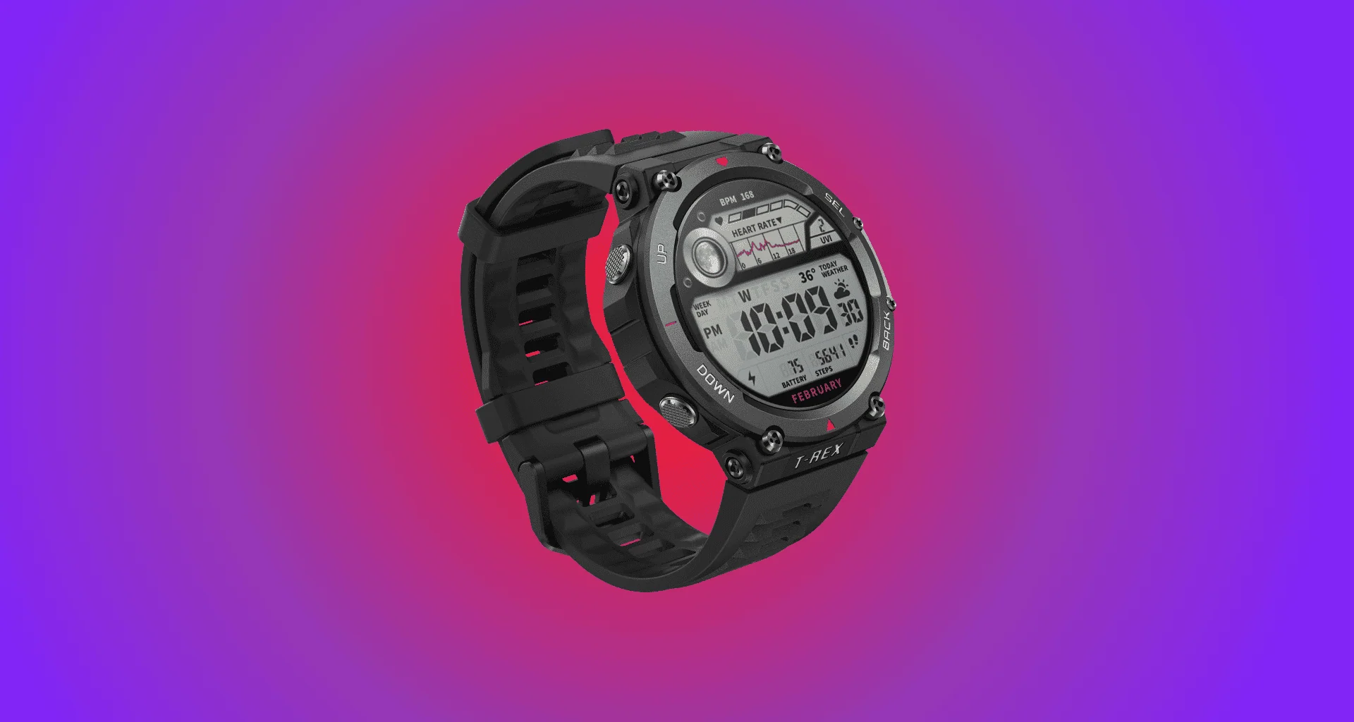 レビュー：amazfit t-rex 2、激しくタフ