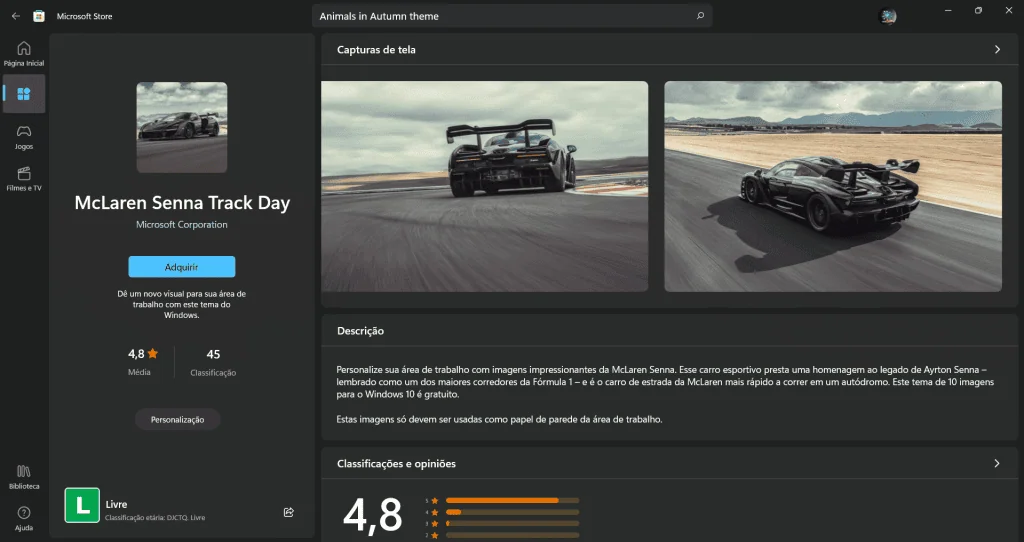 29 ערכות נושא הטובות ביותר עבור Windows 11 (וטפטים) Mclaren Senna Track Day בחנות מיקרוסופט