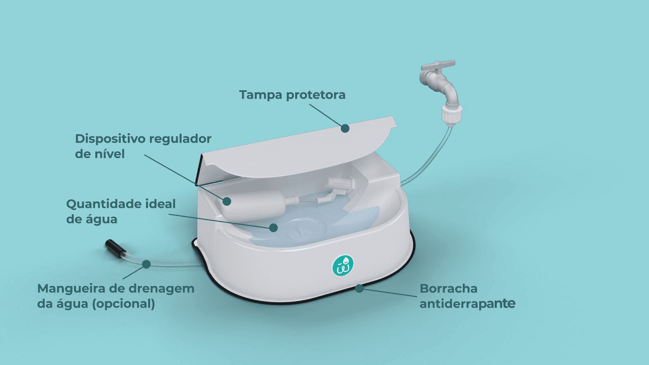 Bebedouro automático weasy oásis para pets (review) O bebedouro weasy oásis é uma forma prática de automatizar o consumo de água do seu pet
