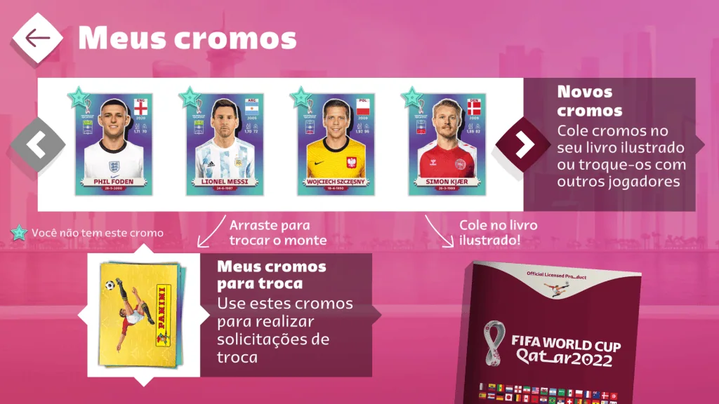 ألبوم كأس العالم 2022 متوفر في النسخة الرقمية ألبوم كأس العالم 2022 متوفر في النسخة الرقمية