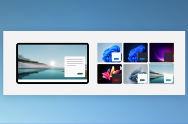 Computador com temas para windows 11