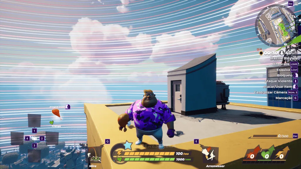 Guia de rumbleverse: o que fazer para ganhar no jogo? O frango é a principal fonte de vida em rumbleverse