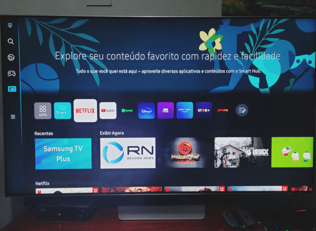 Обзор: Samsung Neo qled 4k qn85b Изображение раздела телемедиа.