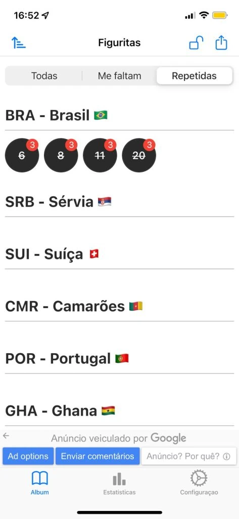 Conheça 4 apps para organizar figurinhas do álbum da copa 2022 Conheça 4 apps para organizar figurinhas do álbum da copa 2022
