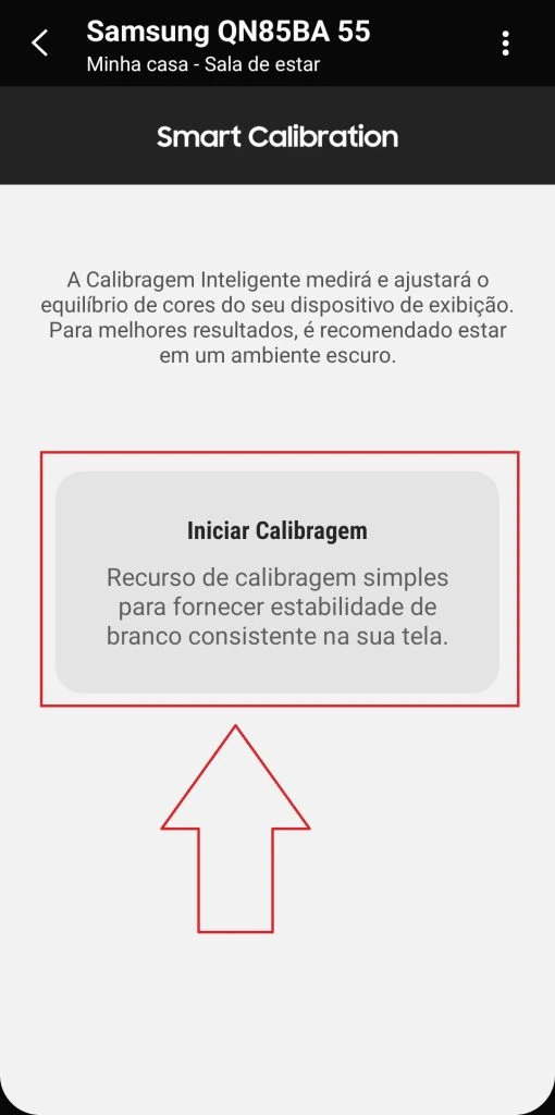 Samsung akıllı TV'lerde akıllı kalibrasyon nasıl kullanılır? TV kalibrasyon eğitiminden görüntü.