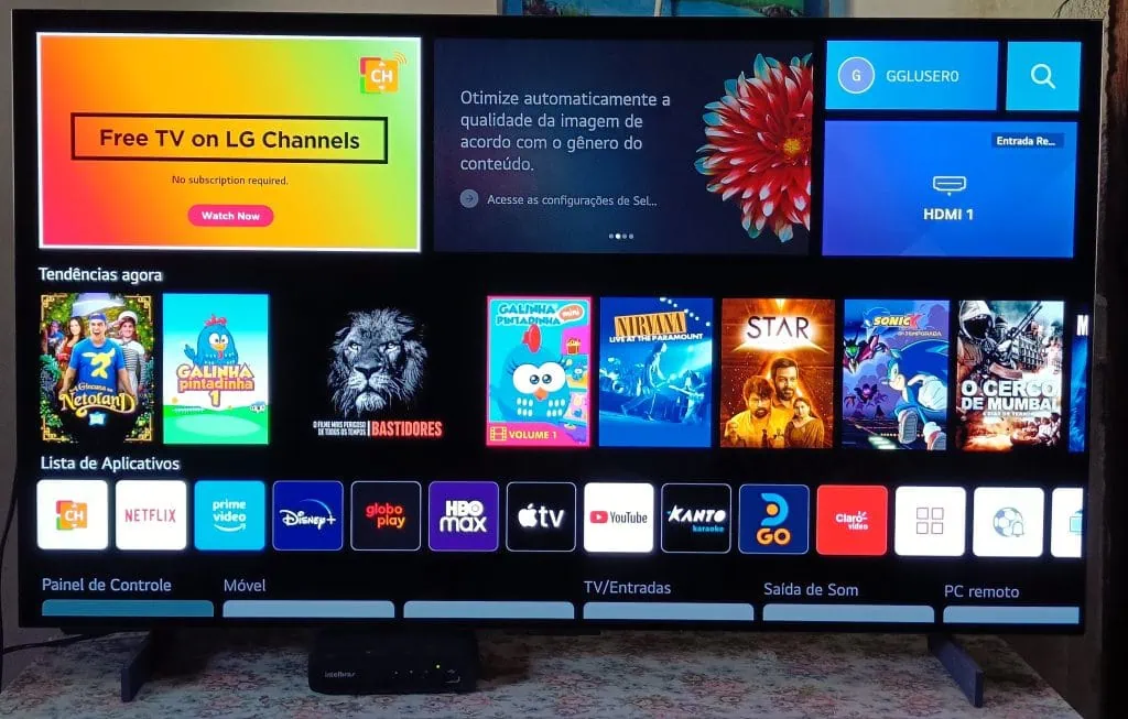 Recension: smart tv lg oled evo c2 Webos 22