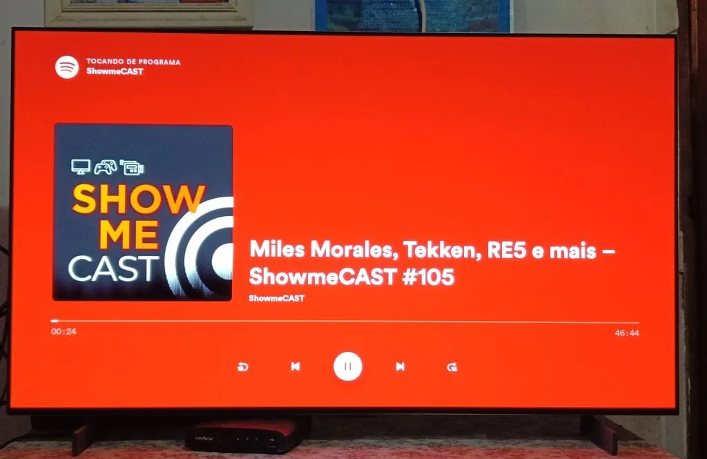 Recension: smart tv lg oled evo c2 Lg c2 42 spelar podcast på spotify