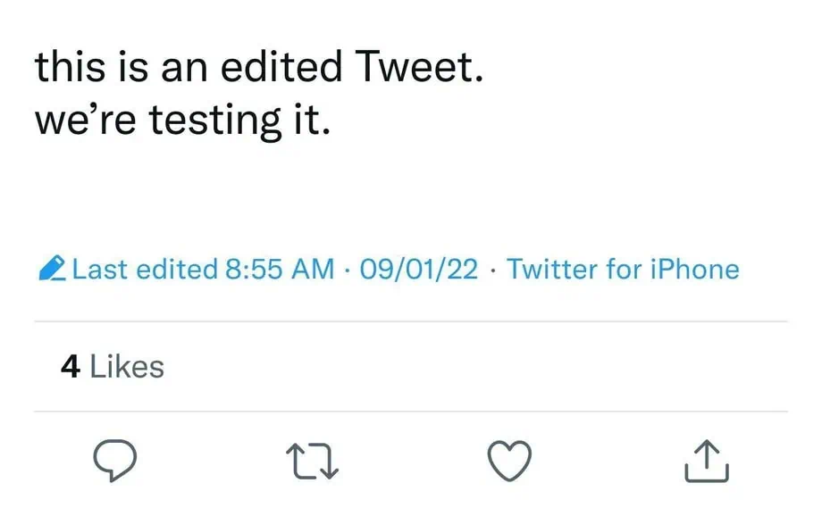 Twitter는 유료 사용자를 대상으로 트윗 편집 버튼을 테스트합니다. 트윗 편집 버튼