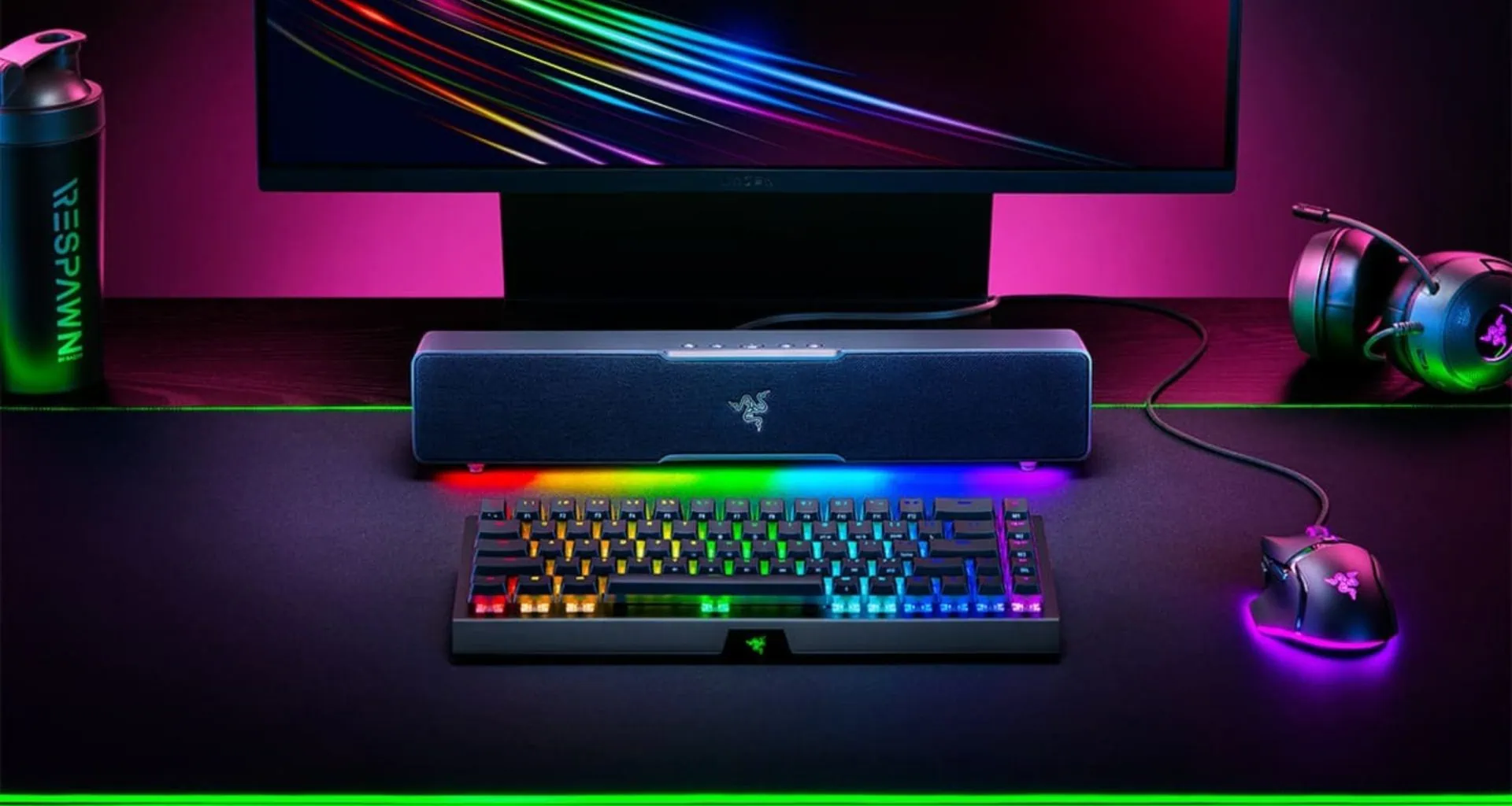 Razer leviathan v2 x adalah soundbar baru dengan audio imersif dan LED rgb dari razer