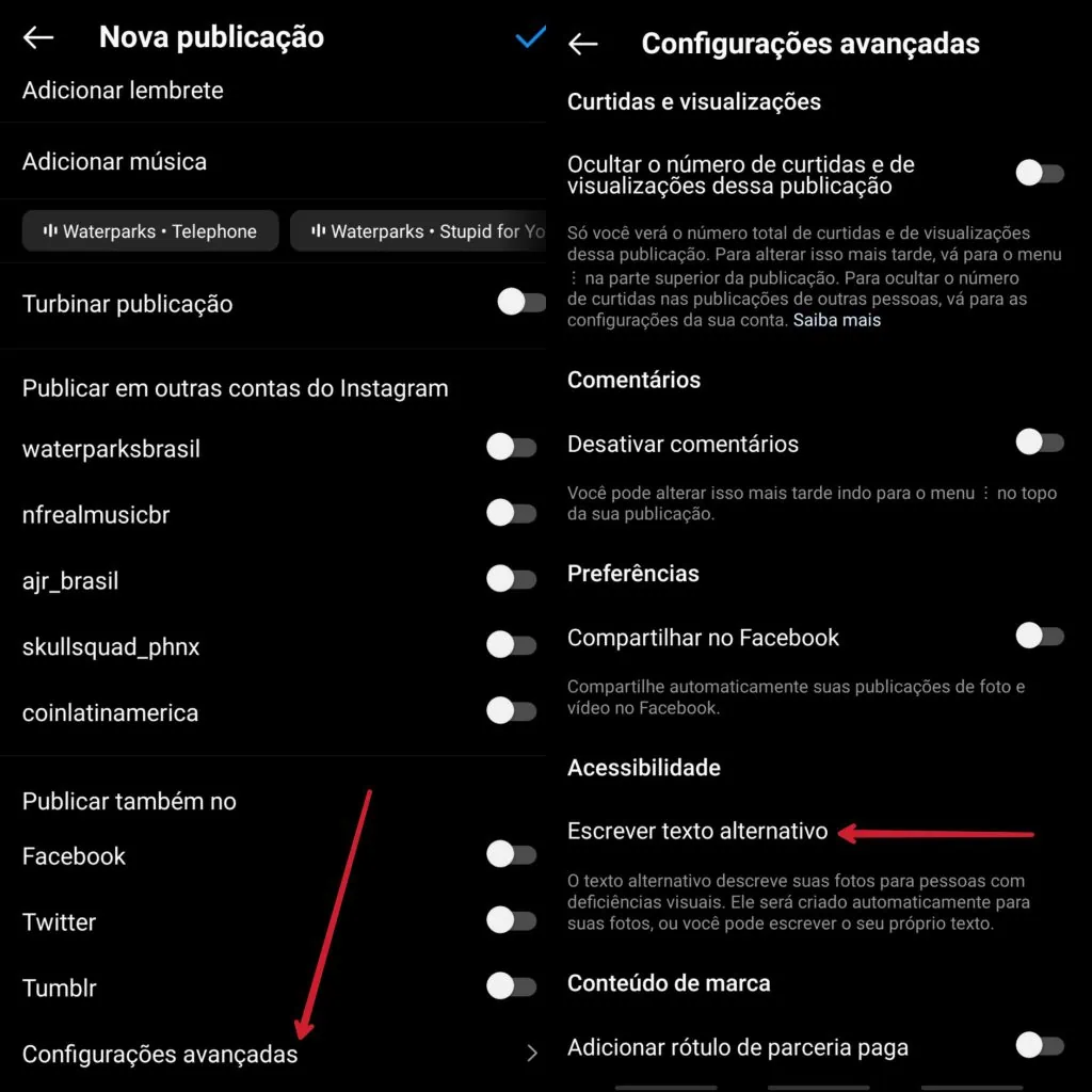 10 Tipps, um deine Reichweite auf Instagram zu erhöhen Alt-Text auf Instagram einfügen