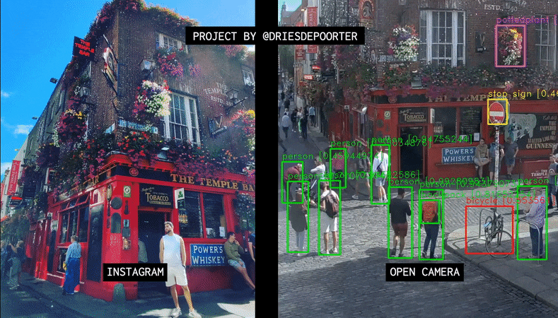 Artista identifica influenciadores em câmeras de vigilância usando ia Registro de câmeras de vigilância abertas que flagram influenciadores criando conteúdo para o instagram. Reprodução: dries depoorter para o seu projeto, "the follower"