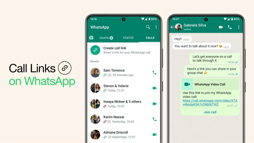 Whatapp terá links para chamadas. Entenda Exemplo de criação de links para chamadas no whatsapp