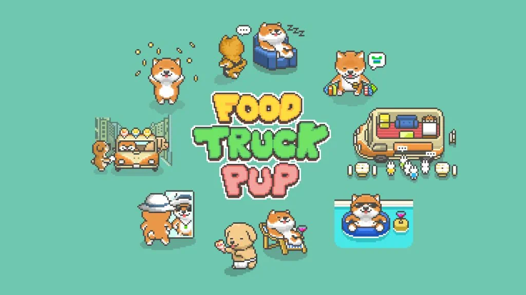 Os melhores jogos desconhecidos para android Cachorrinhos cozinheiros são o destaque de food truck pup