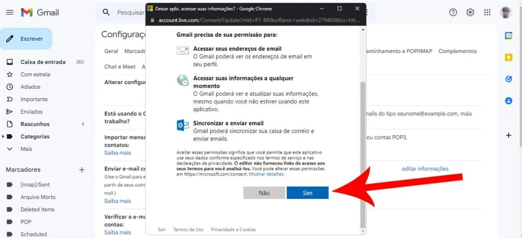 כיצד לרשום חשבונות דוא"ל אחרים ב-gmail מאפשר גישה מחשבון הדוא"ל האחר