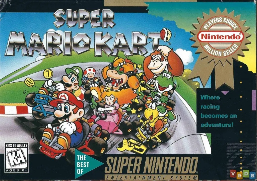 Historien om Mario Kart super mario kart överdrag