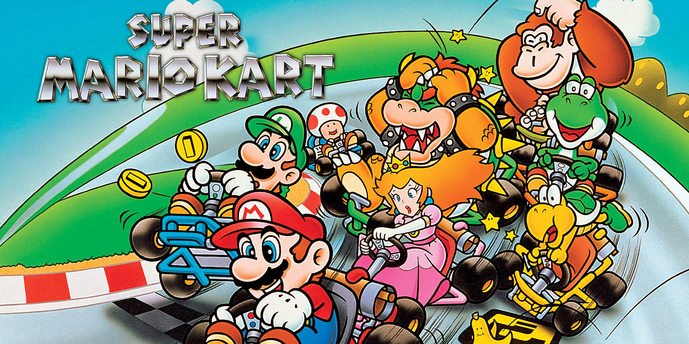 Relembre a história da série Mario Kart