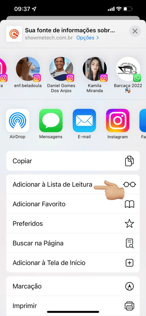如何将网页保存在 iPhone 和 iPad 上以供离线查看 关于如何通过 safari 在 iphone 上保存网页的教程:第 3 步。回放:lucas gomes, showmetech