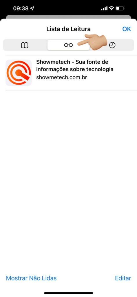 如何将网页保存在 iPhone 和 iPad 上以供离线查看 关于如何通过 safari 在 iphone 上保存网页的教程:第 5 步。回放:lucas gomes, showmetech