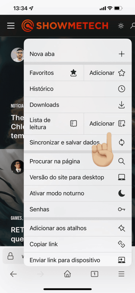 如何将网页保存在 iPhone 和 iPad 上以供离线查看 关于如何使用 firefox 或 mozilla firefox 在手机上离线保存页面的教程:第 2 步。复制:lucas gomes, showmetech