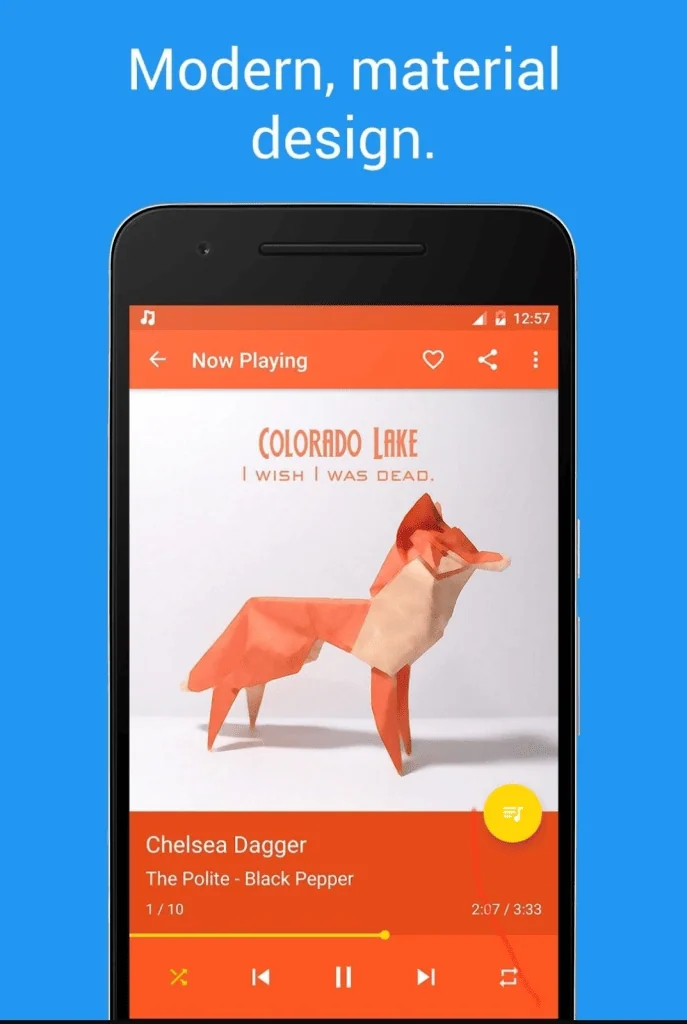 Le migliori app gratuite per ascoltare musica senza wifi (2023) Shuttle è nella nostra lista delle migliori app gratuite per ascoltare musica offline. Riproduzione: Google Play Store