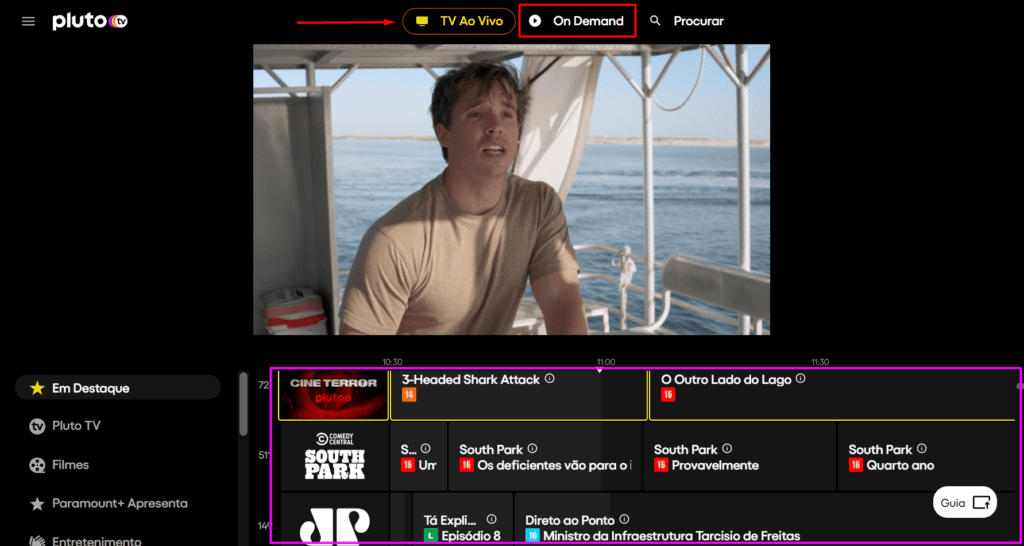 Rede TV ו-TV Cultura מגיעות ל-Pluto TV, ראו איך לצפות Rede TV ו-TV Cultura מגיעות ל-Pluto TV. למדו כיצד לצפות. שירות הסטרימינג החינמי Pluto TV הוסיף שבעה ערוצים חדשים למגוון שלו. למדו כיצד לצפות בנייד, באינטרנט ובטלוויזיות חכמות.