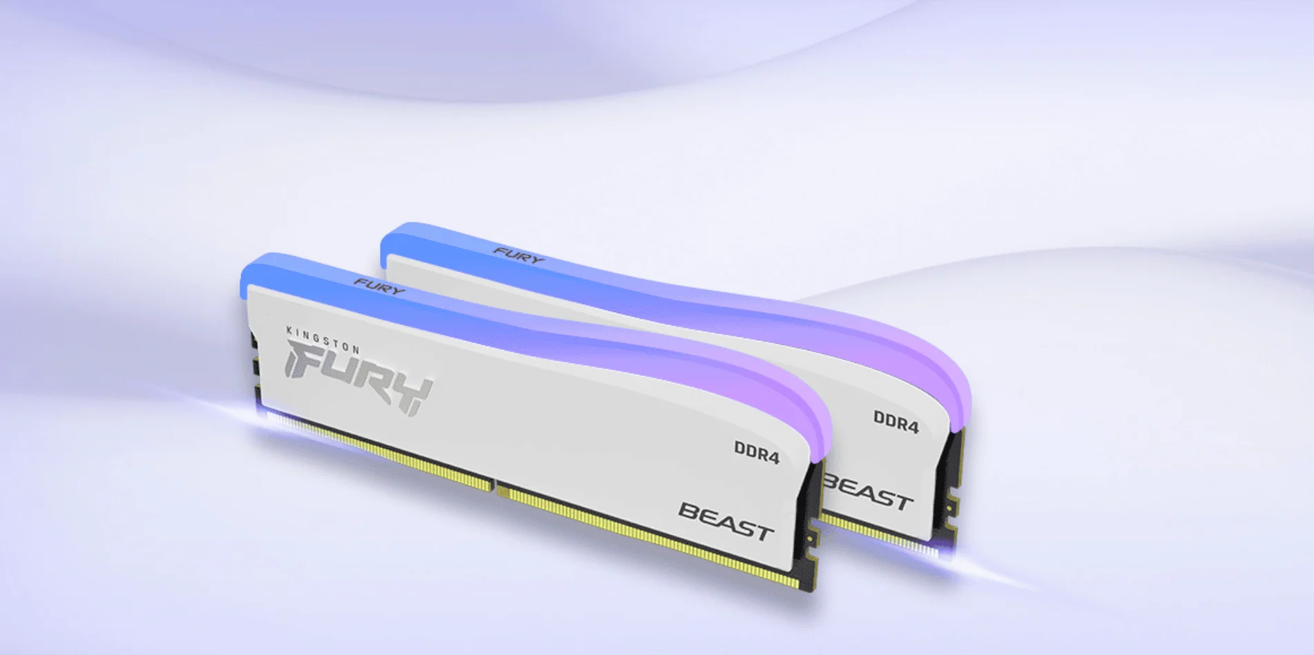 Kingston Fury Beast スペシャル エディションは、RAM メモリに RGB を使用したホワイト ルックをもたらします。 Kingston Fury Beast Special Edition メモリは、白色のヒートシンクと RGB を使用して、ユーザーにユニークな美的体験を提供します