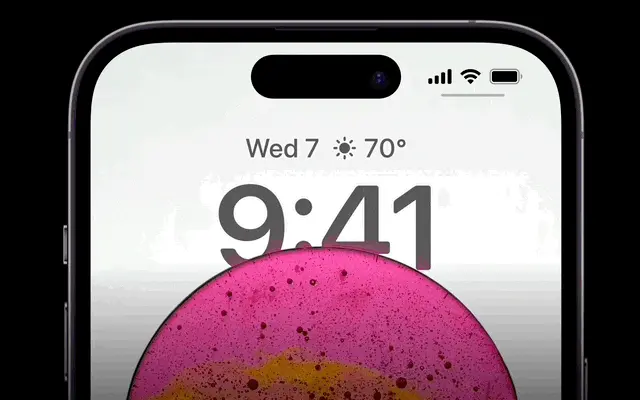 Apple meluncurkan iPhone 14 dengan kamera baru dan fitur keamanan yang belum pernah ada sebelumnya Takik dengan animasi dinamis di iphone 14 pro dan 14 pro max