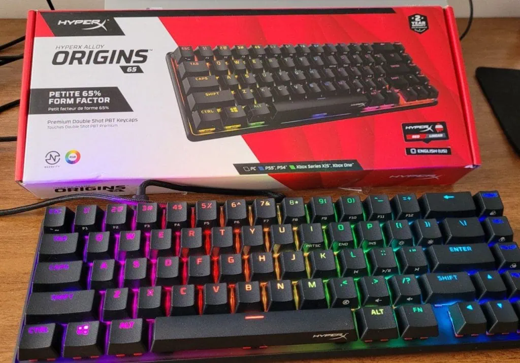 Bewertung: Alloy Origins 65, eine kompakte und effiziente Gaming-Tastatur Legierungsursprünge 65
