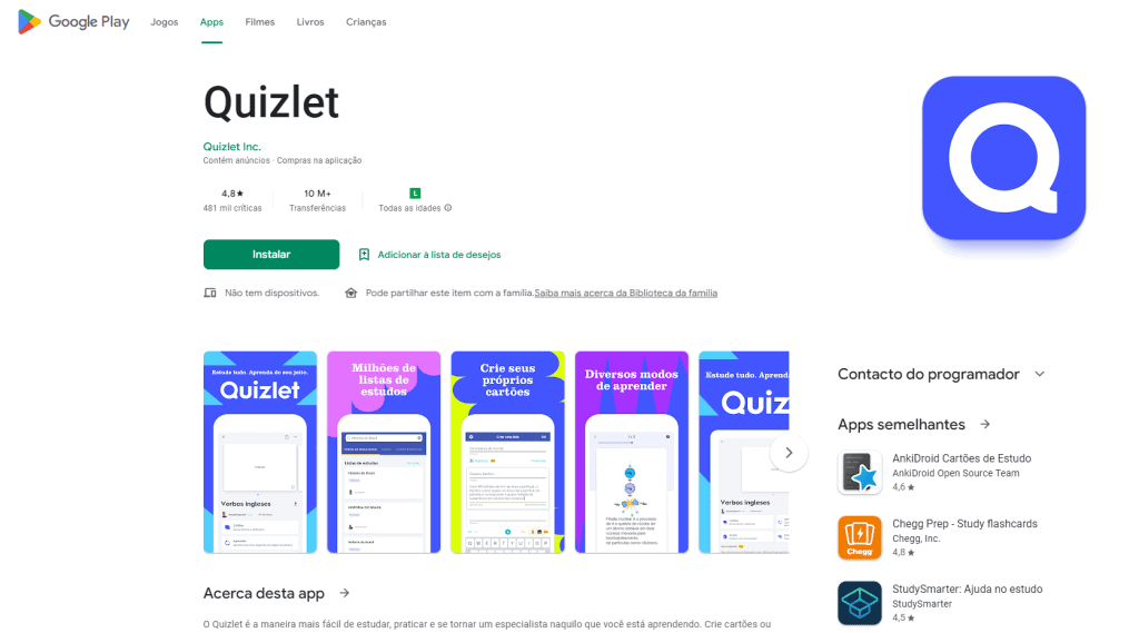 如何下载和使用小测验来学习一门新语言 在您的智能手机上下载 quizlet