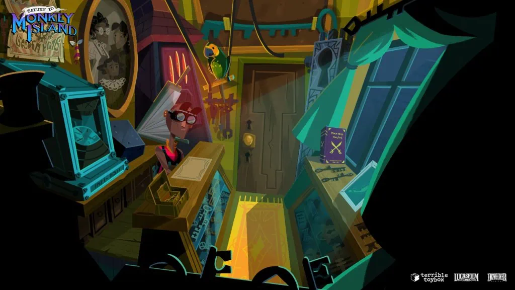 Review: Return to Monkey Island (pc) ist ein leckerer Kuchen voller Nostalgie und Neuheit Schlüsselanhänger Haus