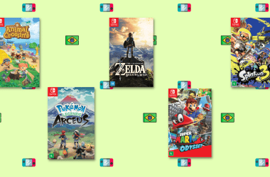 Jogos físicos do nintendo switch serão vendidos oficialmente no brasil